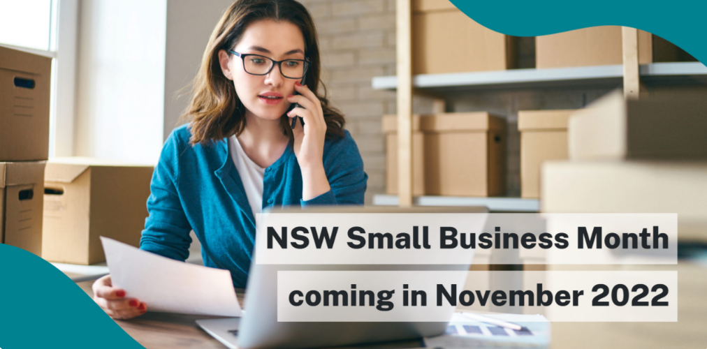 NSW Small Business Month coming in November 2022