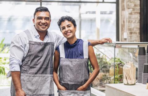 small business cafe owners